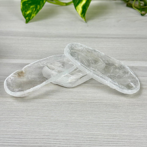 Selenite Slab 1 - Kenna's Crystals from TikTok