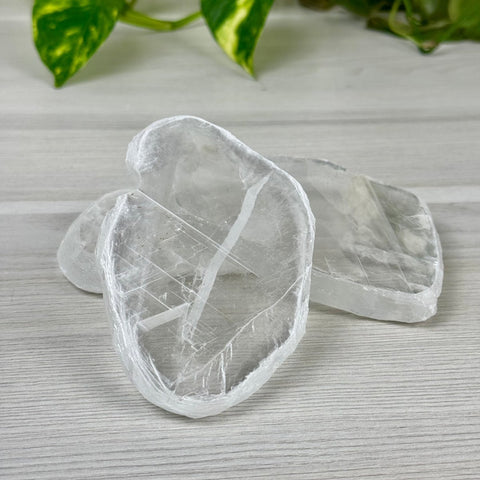 Selenite Slab 2 - Kenna's Crystals from TikTok