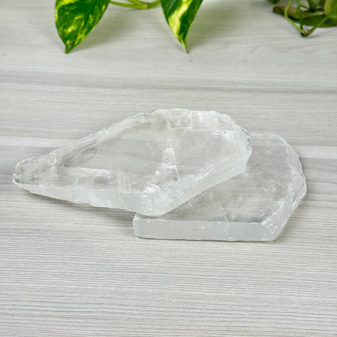 Selenite Slab 33 3 - Kenna's Crystals from TikTok