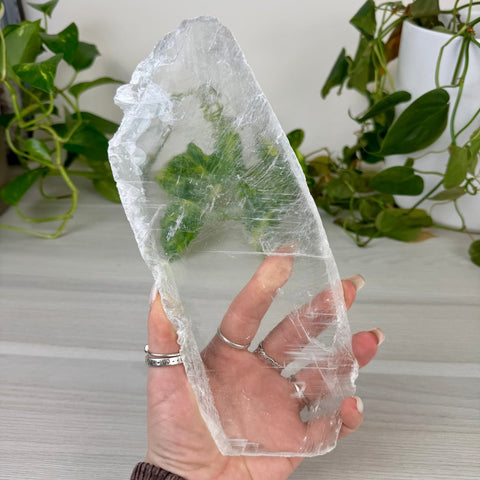 Selenite Slab 55 5 - Kenna's Crystals from TikTok