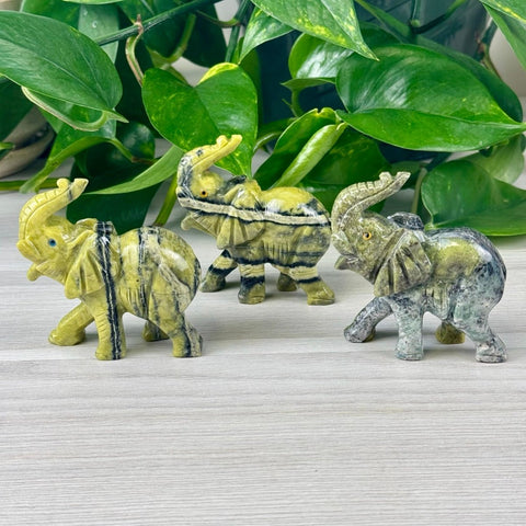 Serpentine Elephant 1 - Kenna's Crystals from TikTok