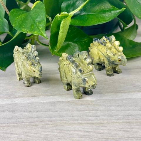 Serpentine Stegosaurus 33 1 - Kenna's Crystals from TikTok