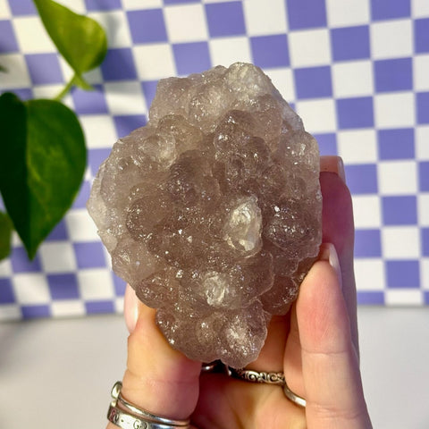 Shimmery Bubble Fluorite 111 9 - Kenna's Crystals from TikTok