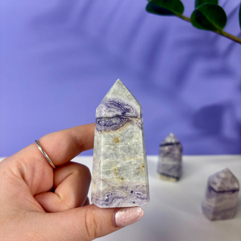 Silky Fluorite Tower