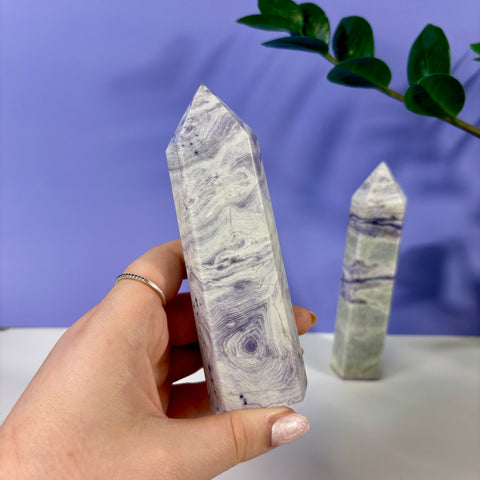 Silky Fluorite Tower