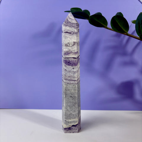 Silky Fluorite Tower