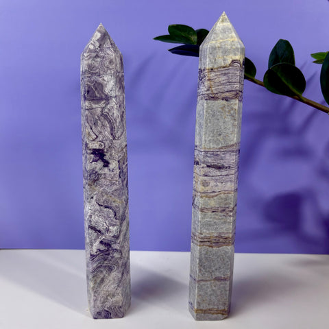 Silky Fluorite Tower