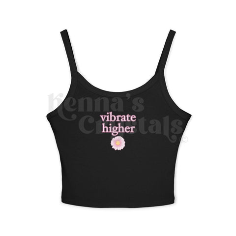 Silky Tank Aligned AF Tank Top Solid Black Blend XS 6 - Kenna's Crystals from TikTok