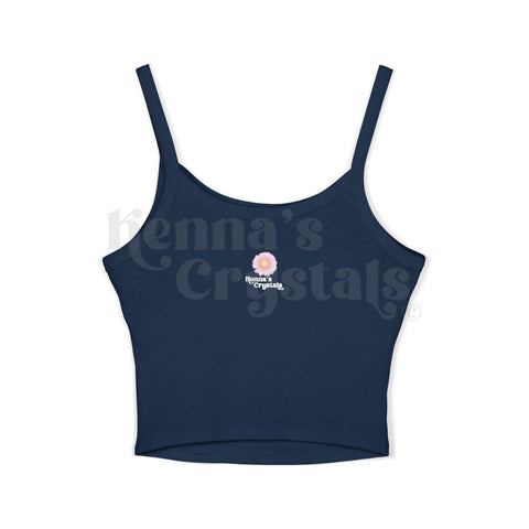 Silky Tank Aligned AF Tank Top Solid Navy Blend XS 15 - Kenna's Crystals from TikTok