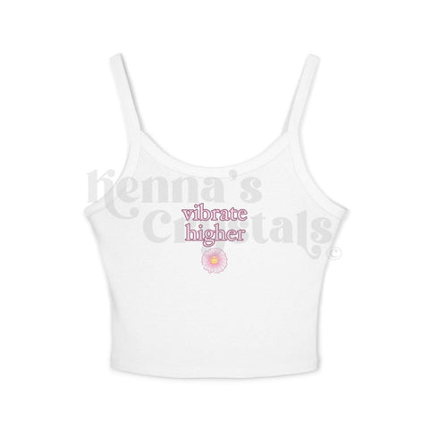 Silky Tank Aligned AF Tank Top Solid White Blend XL 4 - Kenna's Crystals from TikTok