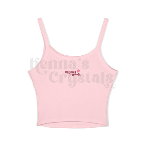 Silky Tank Bloom Tank Top Solid Red Blend M 7 - Kenna's Crystals from TikTok