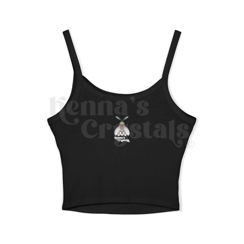 Silky Tank January Blossoms Tank Top Black XS 7 - Kenna's Crystals from TikTok