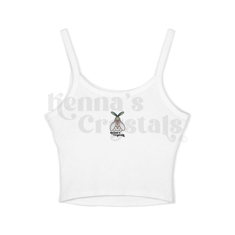 Silky Tank January Blossoms Tank Top White XL 5 - Kenna's Crystals from TikTok