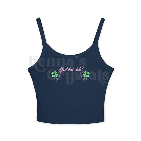 Silky Tank Stay Lucky Tank Top 9 - Kenna's Crystals from TikTok