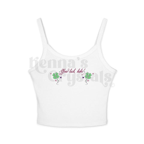 Silky Tank Stay Lucky Tank Top 4 - Kenna's Crystals from TikTok