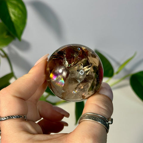 Smoky Quartz Gas Bubble 133 10 - Kenna's Crystals from TikTok