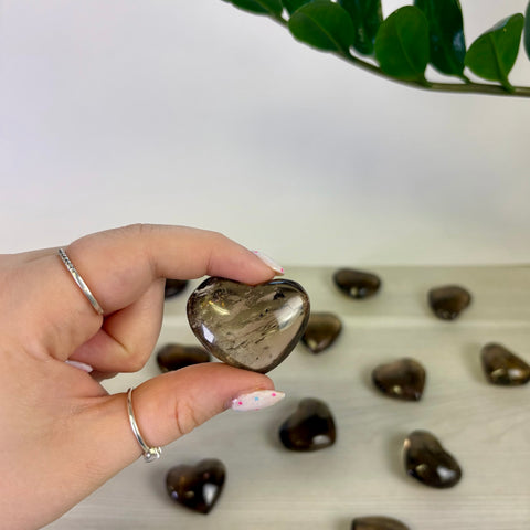 Smoky Quartz Heart