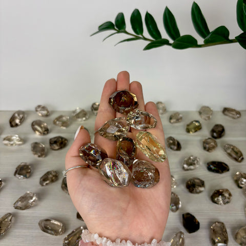 Smoky Quartz Rainbow Gem