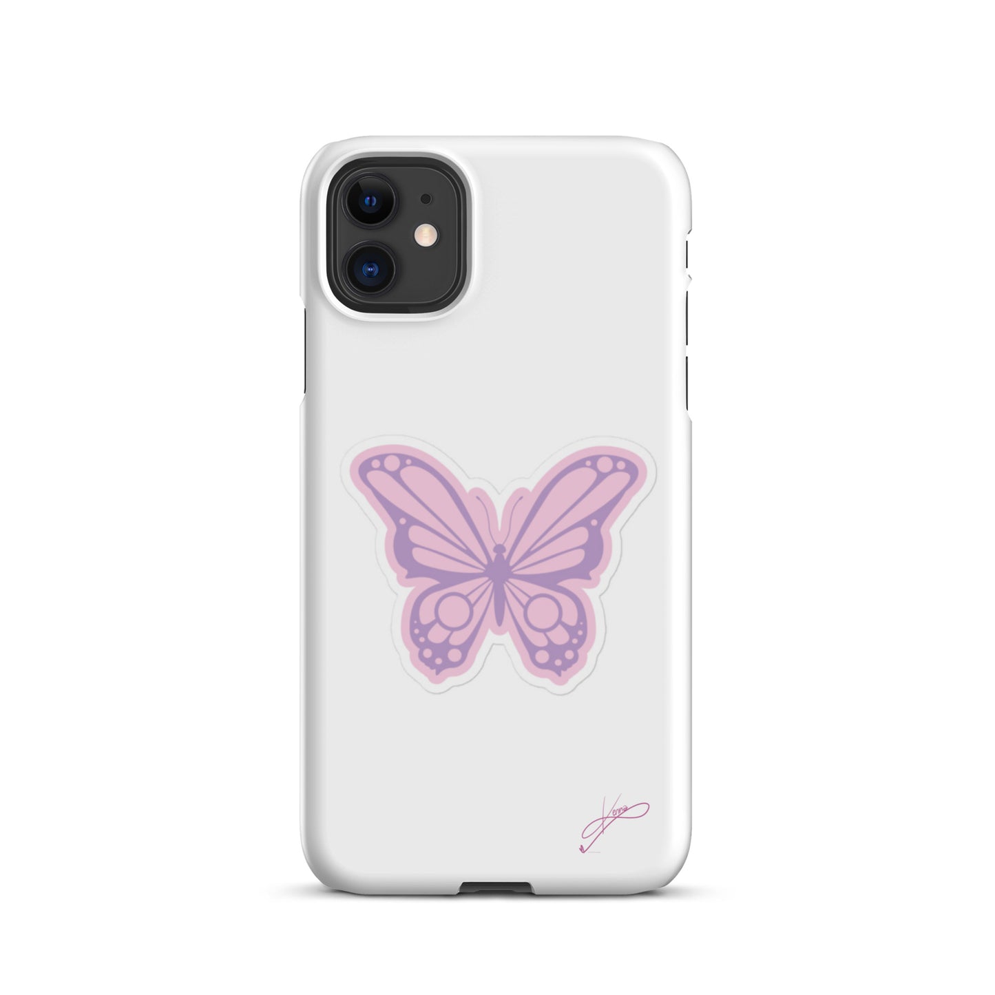 Butterfly Signature Snap Case for iPhone®