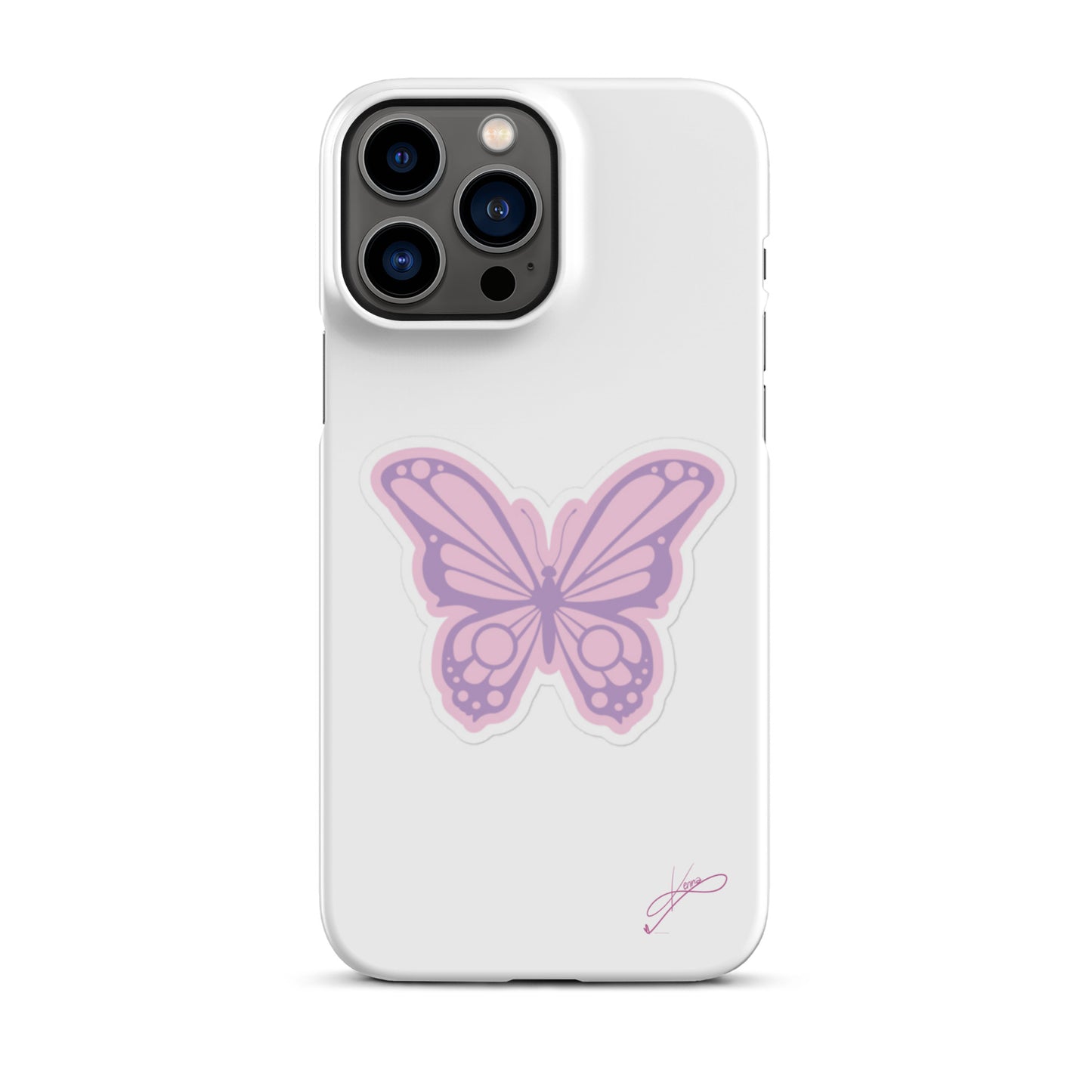 Butterfly Signature Snap Case for iPhone®