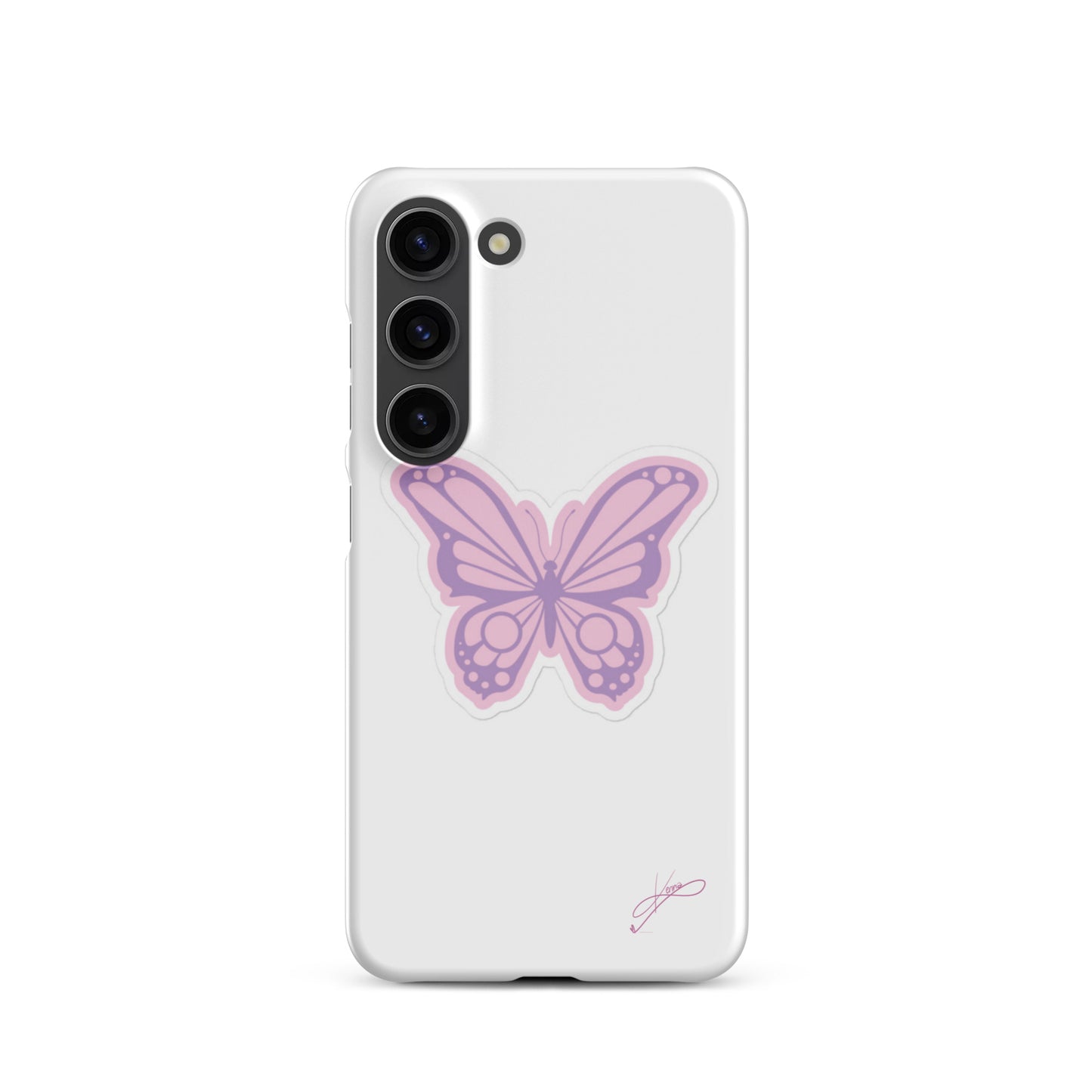 Butterfly Signature Snap Case for Samsung®