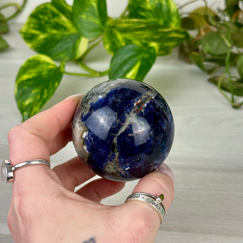 Sodalite Sphere 44 7 - Kenna's Crystals from TikTok