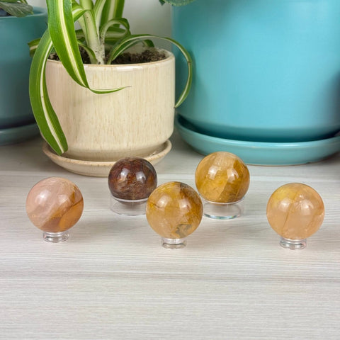 Star Golden Healer Sphere 33 3 - Kenna's Crystals from TikTok