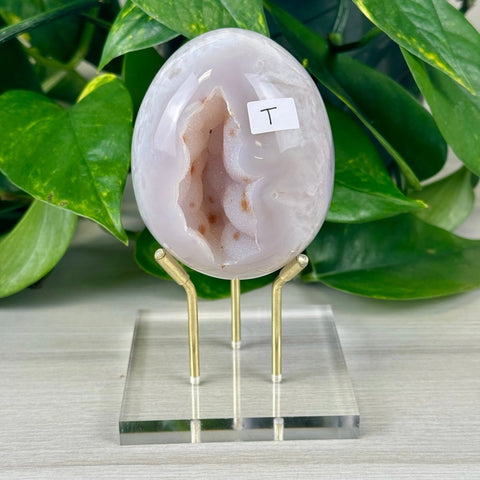 Statement Druzy Agate Egg with Stand T 20 - Kenna's Crystals from TikTok