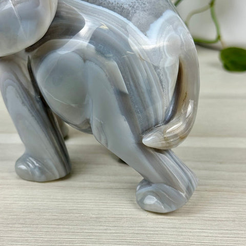 Statement Druzy Agate Elephant - Bailey 6 - Kenna's Crystals from TikTok