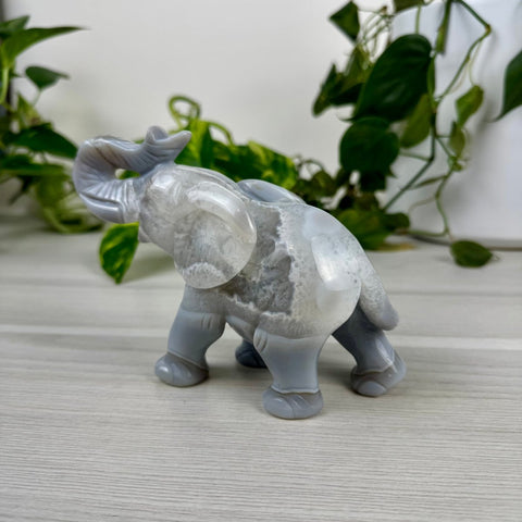 Statement Druzy Agate Elephant - Kendall 4 - Kenna's Crystals from TikTok