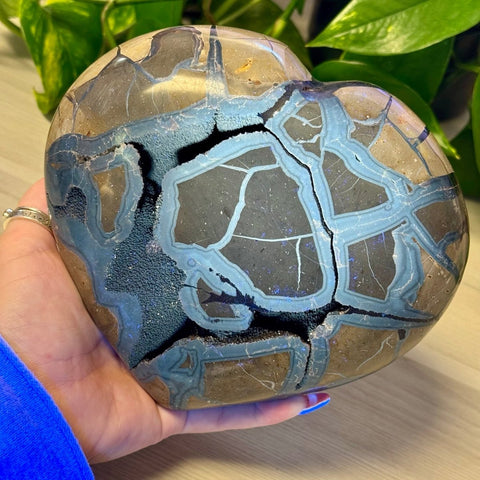 Statement Druzy Septarian Heart 3 - Kenna's Crystals from TikTok