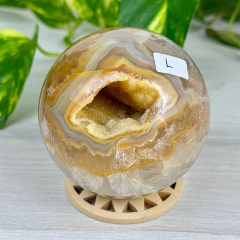 Statement Druzy Sphere L 13 - Kenna's Crystals from TikTok