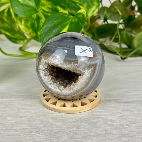 Statement Druzy Sphere X2 50 - Kenna's Crystals from TikTok