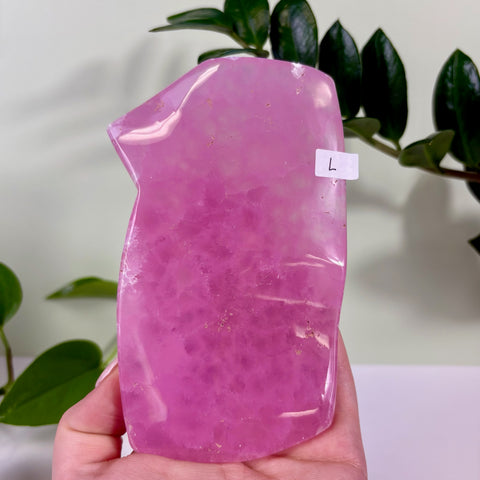 Statement Jelly Pink Aragonite Free Form