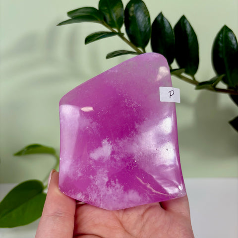 Statement Jelly Pink Aragonite Free Form