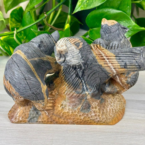 Statement Picasso Bear Sculpture 2 - Kenna's Crystals from TikTok