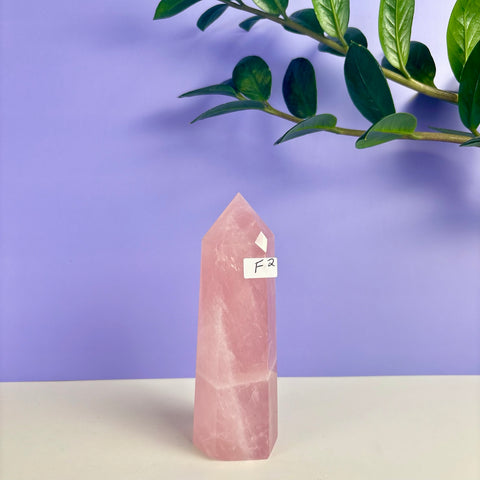 Statement Rose Quartz Tower