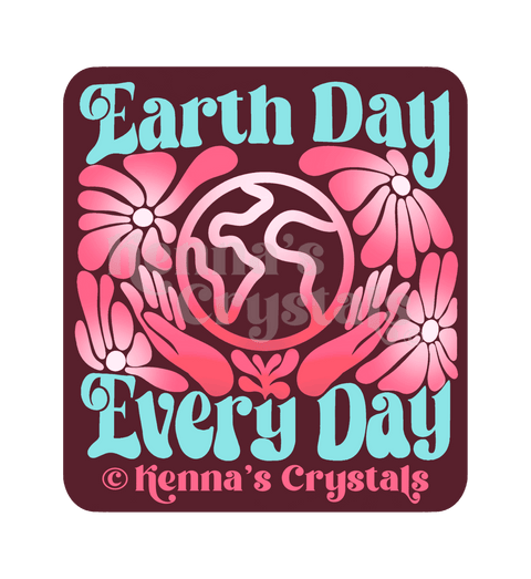 Stay Grounded Collector's Set Sticker 2 - Kenna's Crystals from TikTok