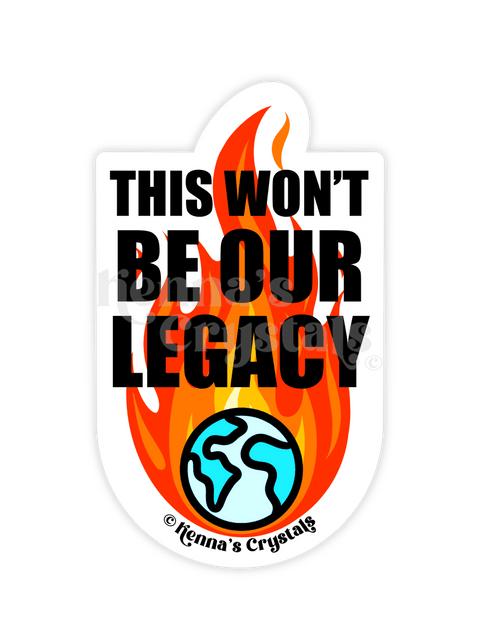 Stay Grounded Collector's Set Sticker 4 - Kenna's Crystals from TikTok