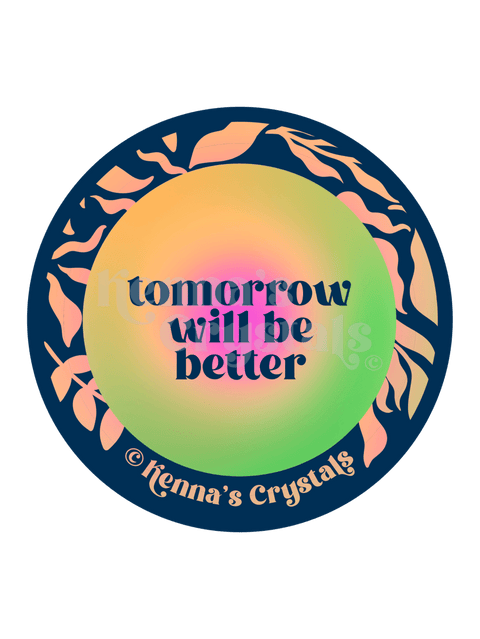 Stay Grounded Collector's Set Sticker 3 - Kenna's Crystals from TikTok