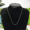 Sterling Silver Shimmer Chain 1 - Kenna's Crystals from TikTok