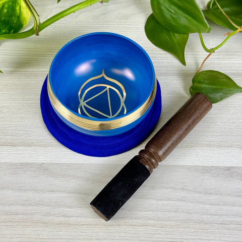 Tibetan Singing Bowl Green - Heart 11 - Kenna's Crystals from TikTok