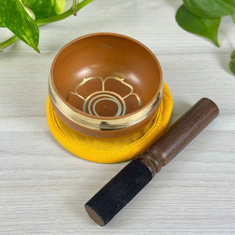 Tibetan Singing Bowl Green - Heart 12 - Kenna's Crystals from TikTok