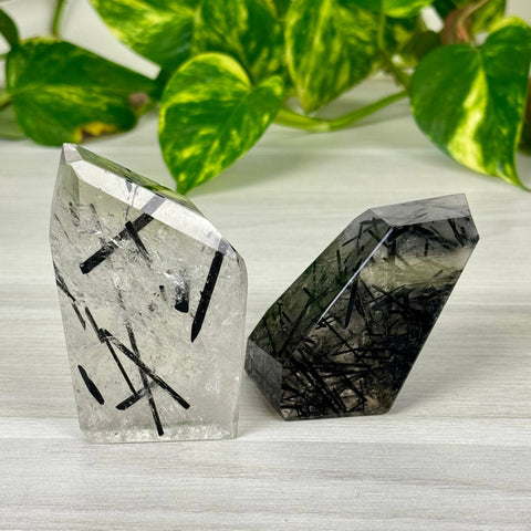 Tourmaline In Quartz Free Form 144 30 - Kenna's Crystals from TikTok