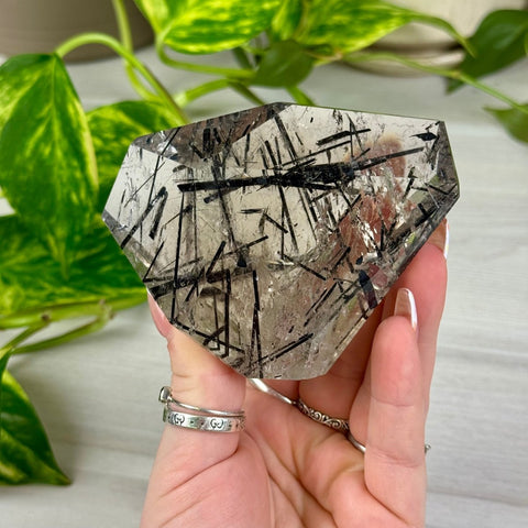 Tourmaline In Quartz Free Form 166 15 - Kenna's Crystals from TikTok