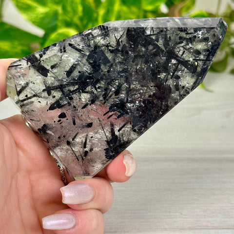 Tourmaline In Quartz Free Form 233 24 - Kenna's Crystals from TikTok