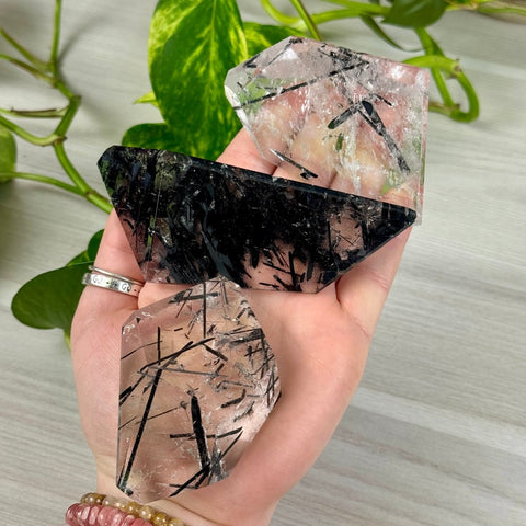 Tourmaline In Quartz Free Form 66 6 - Kenna's Crystals from TikTok