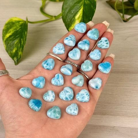 Turtleback Larimar Heart 55 3 - Kenna's Crystals from TikTok
