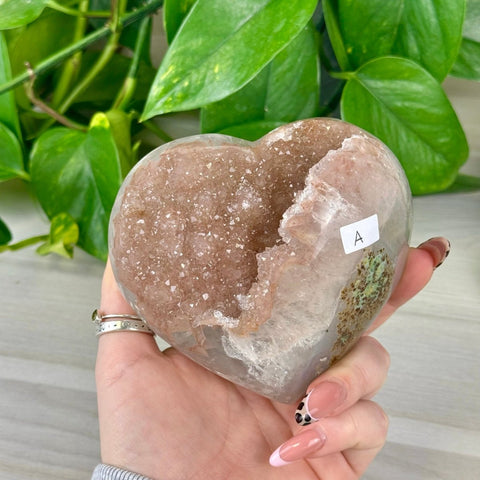 Uruguayan Amethyst Heart A 1 - Kenna's Crystals from TikTok