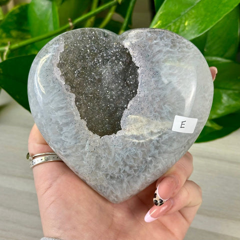 Uruguayan Amethyst Heart E 5 - Kenna's Crystals from TikTok